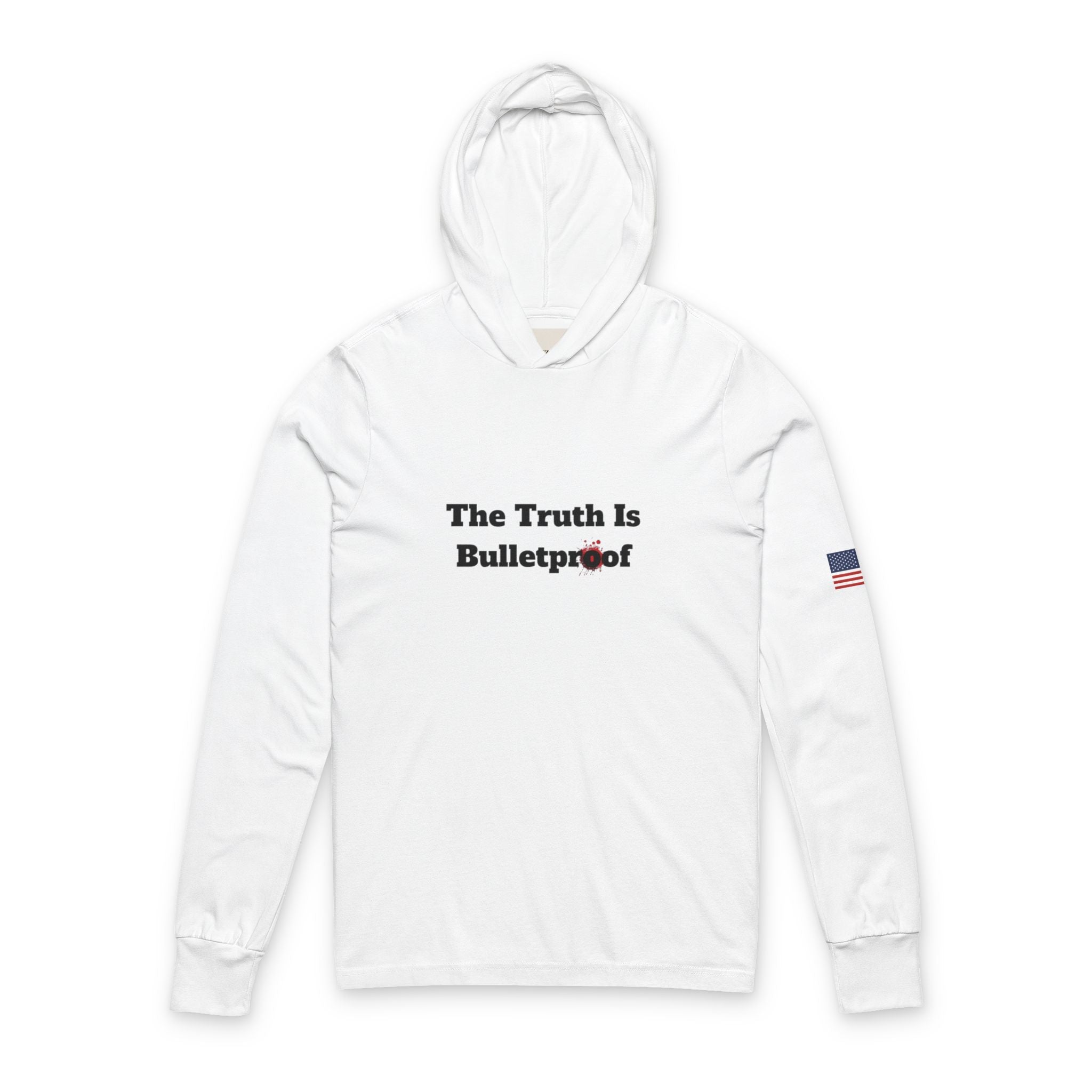 Unisex Hooded Long Sleeve Tee