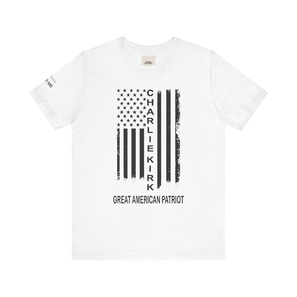 Unisex Patriot Tee, Great American Patriot Shirt, Gift for Patriotic Friends, Independence Day Apparel, Memorial Day T-Shirt