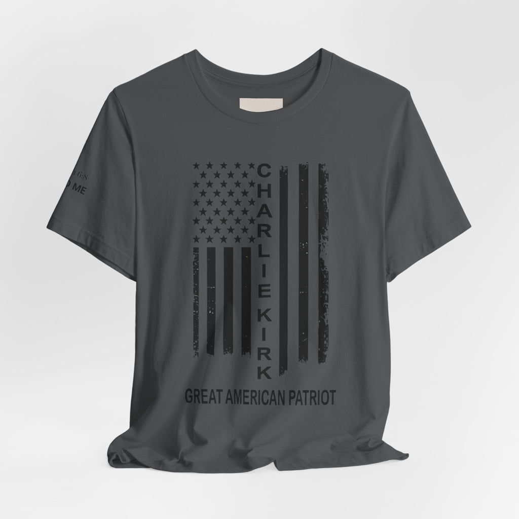Unisex Patriot Tee, Great American Patriot Shirt, Gift for Patriotic Friends, Independence Day Apparel, Memorial Day T-Shirt