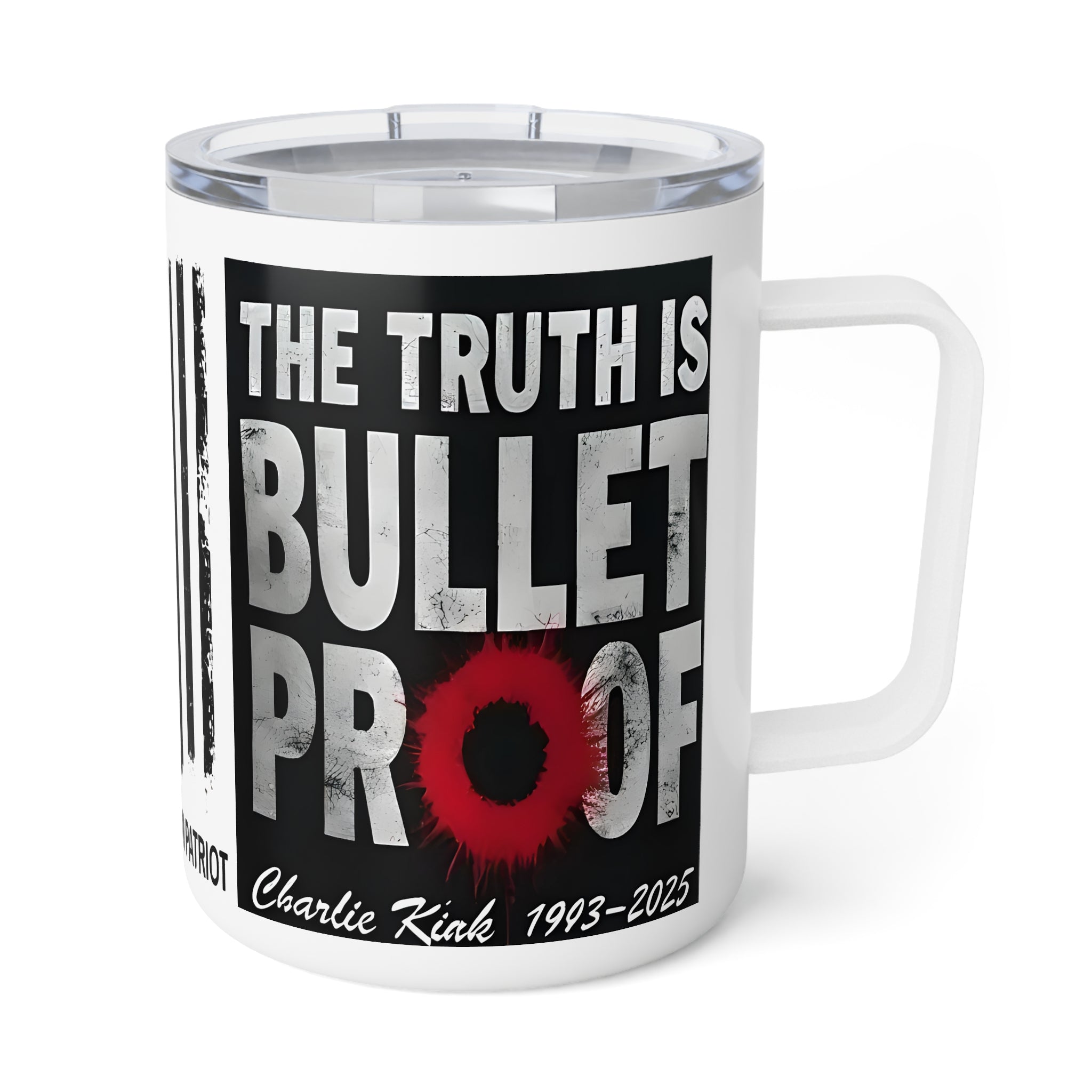 Patriotic Insulated Coffee Mug, 10oz - Great American Patriot Design - Gift for Veterans, Independence Day, 4th of July, Coffee [...]