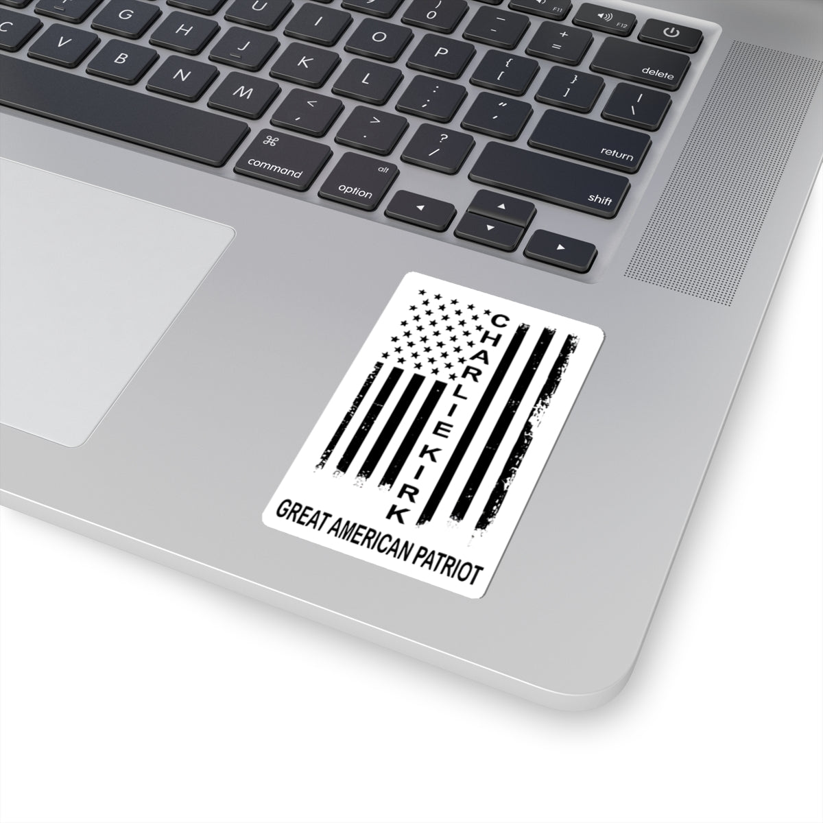 Patriotic Kiss-Cut Stickers for Great American Fans, Political Decor, Laptop Stickers, Unique Gifts for Patriots, USA Flag Design