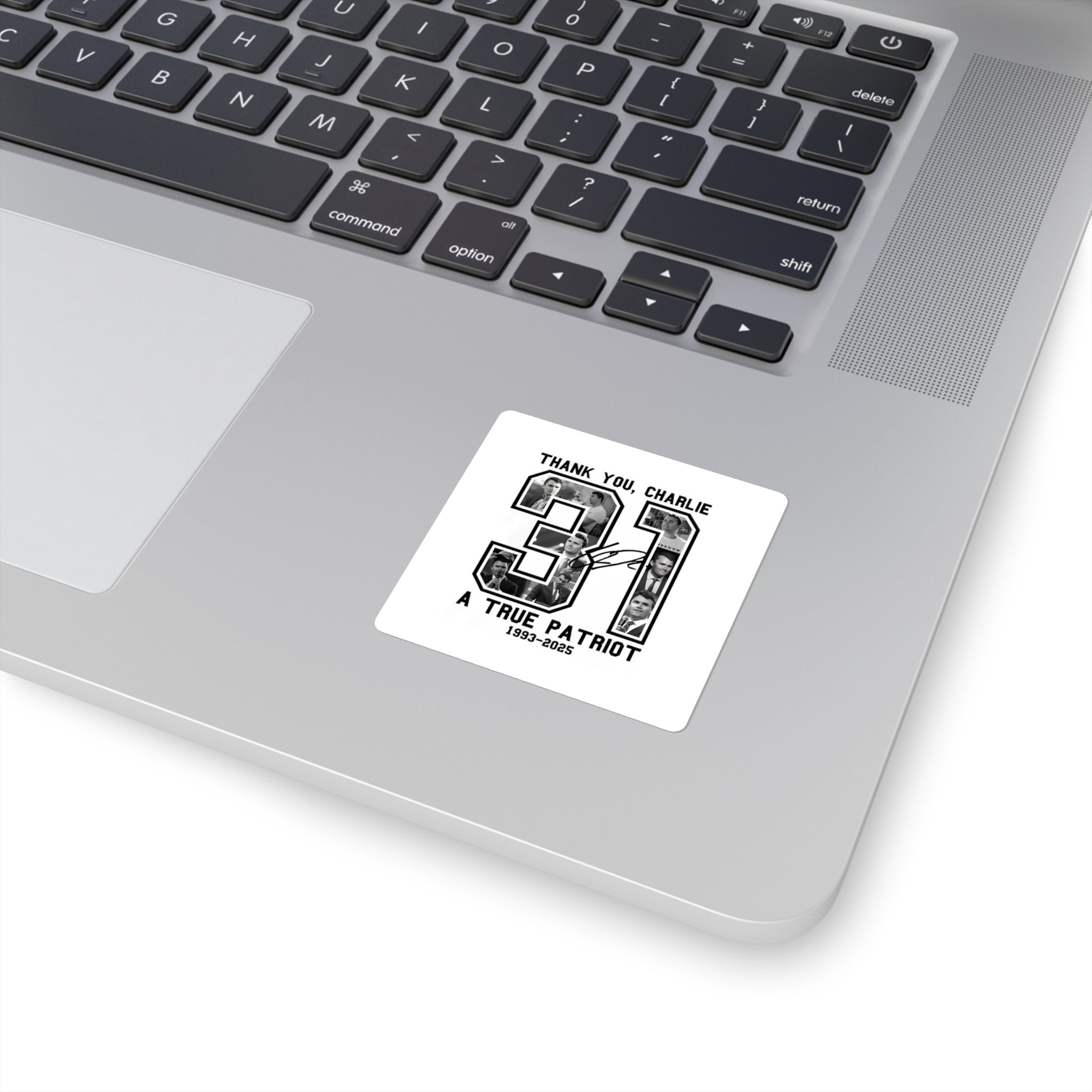 Square Stickers for Tributes and Remembrance, Customizable Gift for Patriots, Memorial Tributes, Personalized Stickers, Commemorative [...]