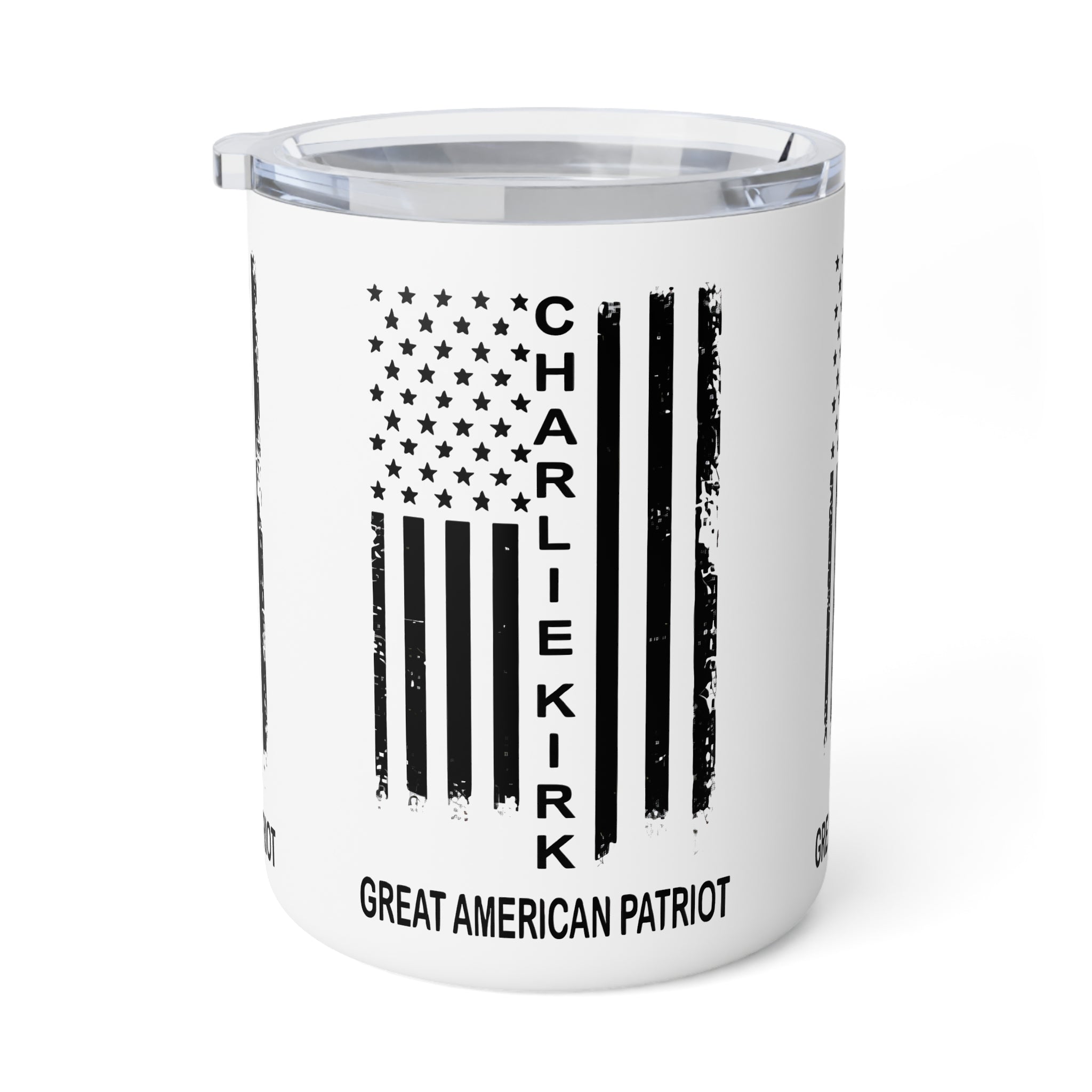 Patriotic Insulated Coffee Mug, 10oz - Great American Patriot, Unique Gift, Campaign Mug, Daily Coffee Companion, Perfect for Patriots