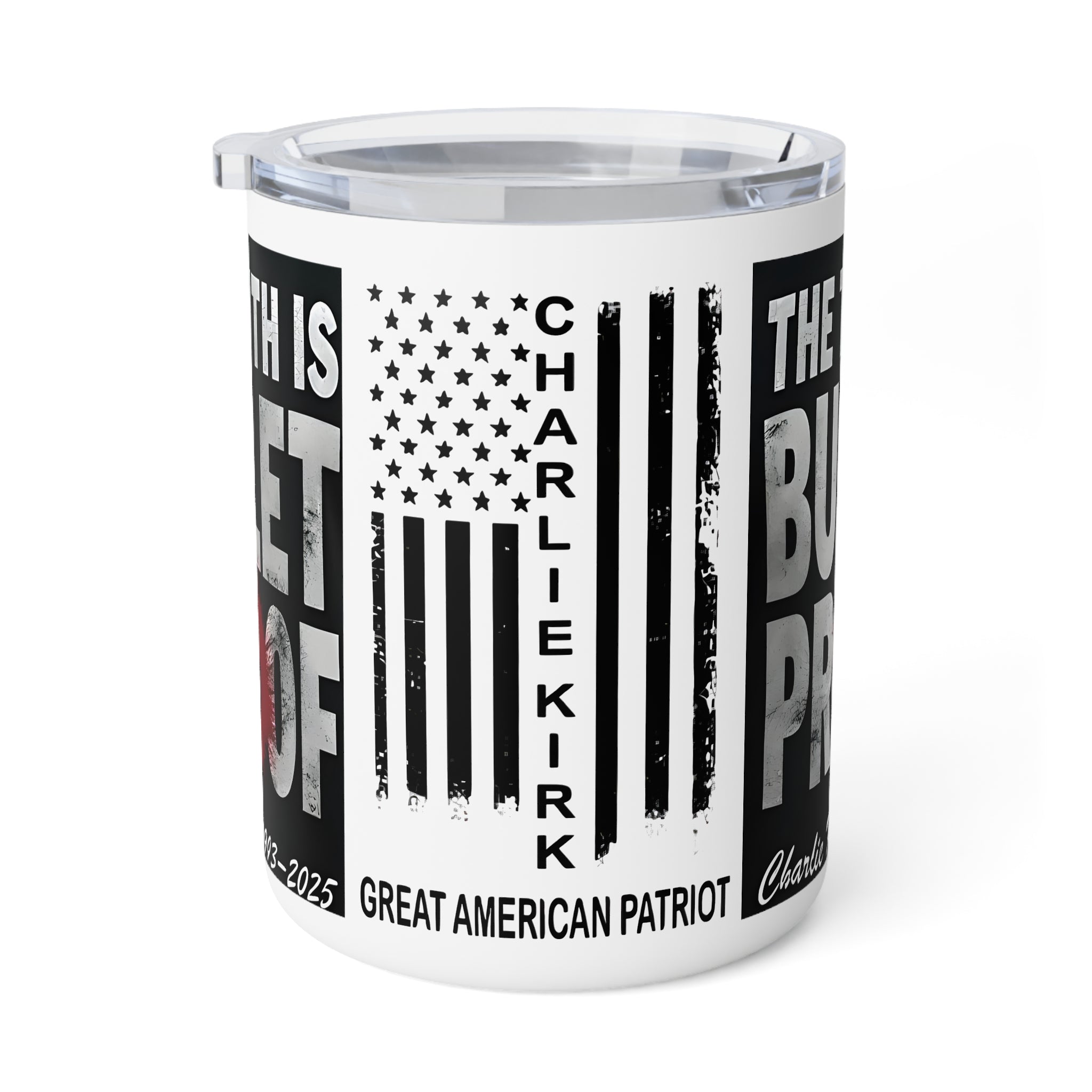 Patriotic Insulated Coffee Mug, 10oz - Great American Patriot Design - Gift for Veterans, Independence Day, 4th of July, Coffee [...]