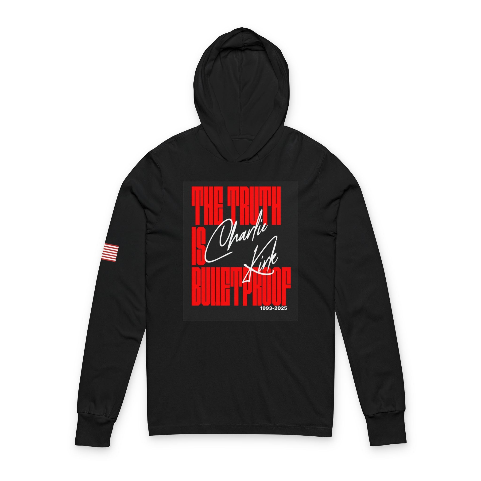 Unisex Hooded Long Sleeve Tee